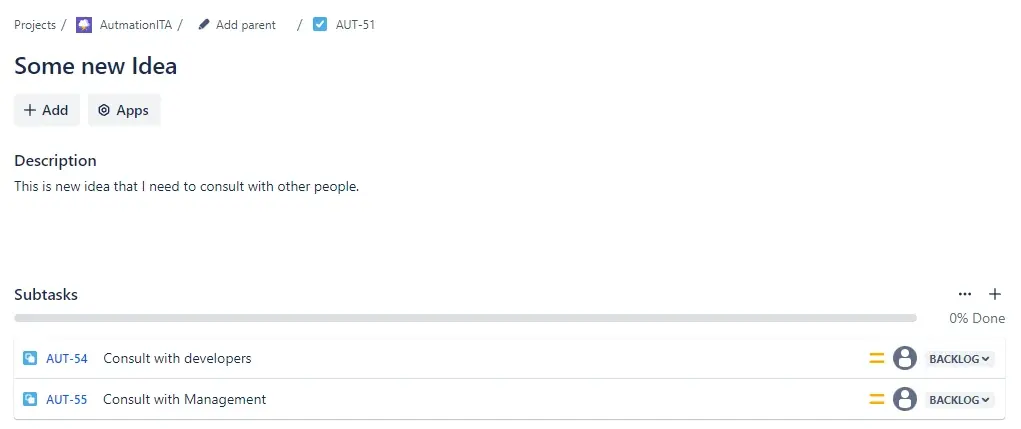 apply-template-existing-issue