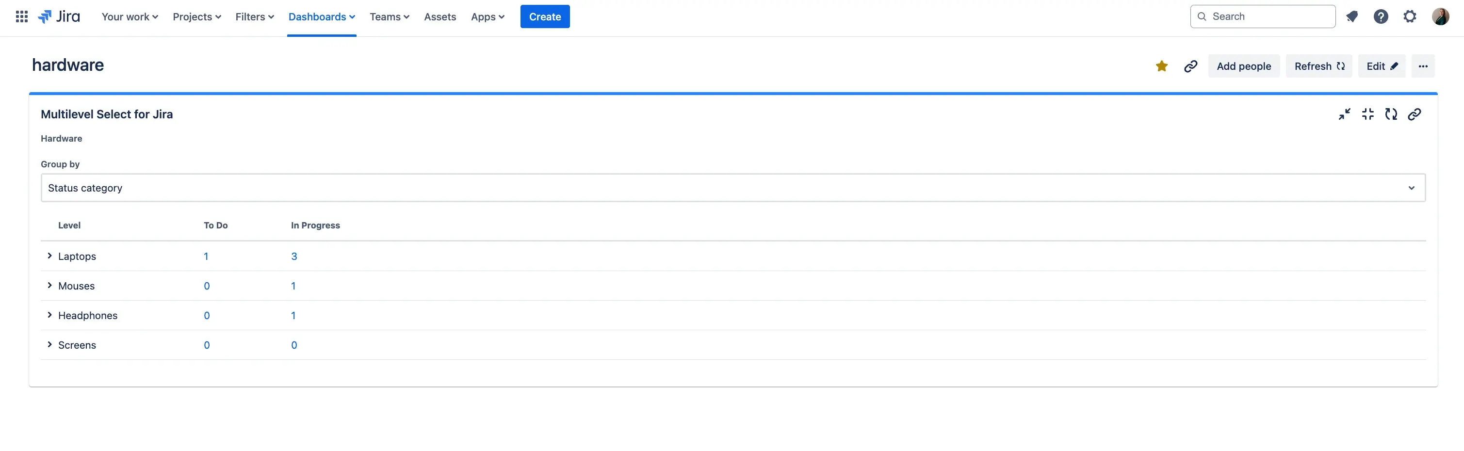 gadget-mulitlevel-field