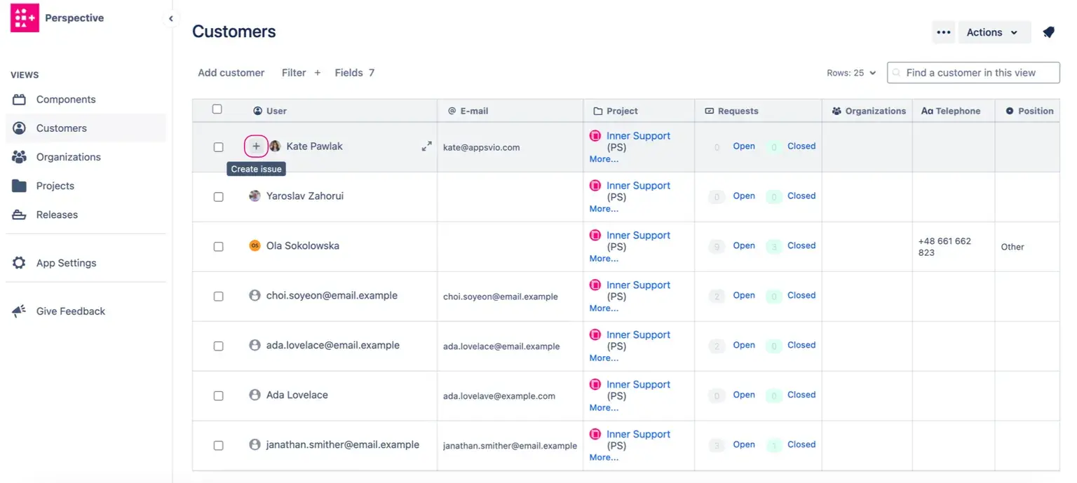 create-issues-with-data