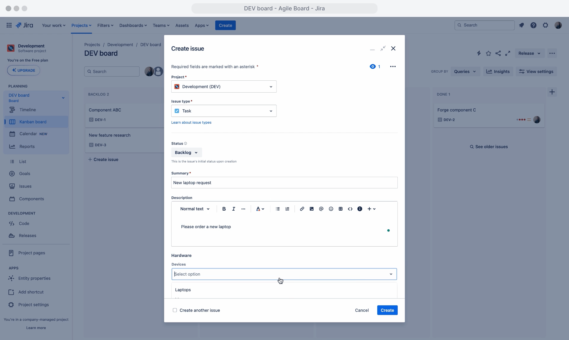 multilevel-field-create-issue
