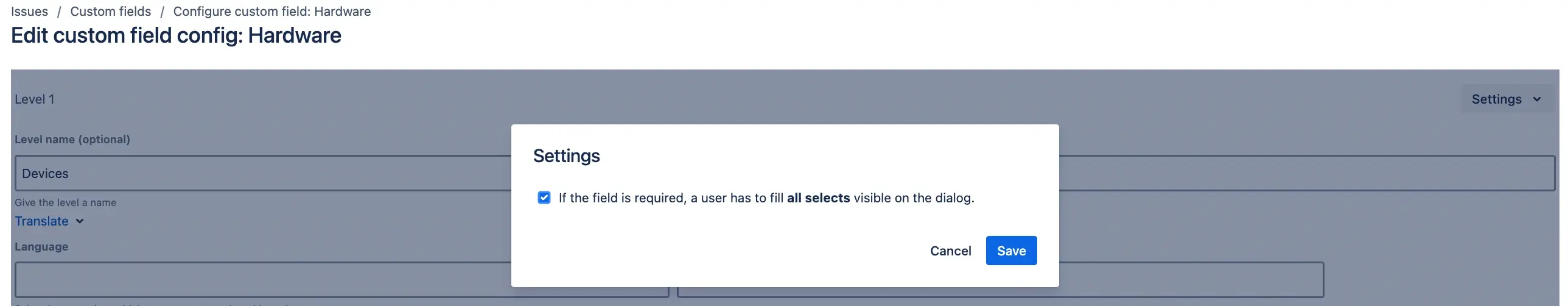 set-as-required-custom-field