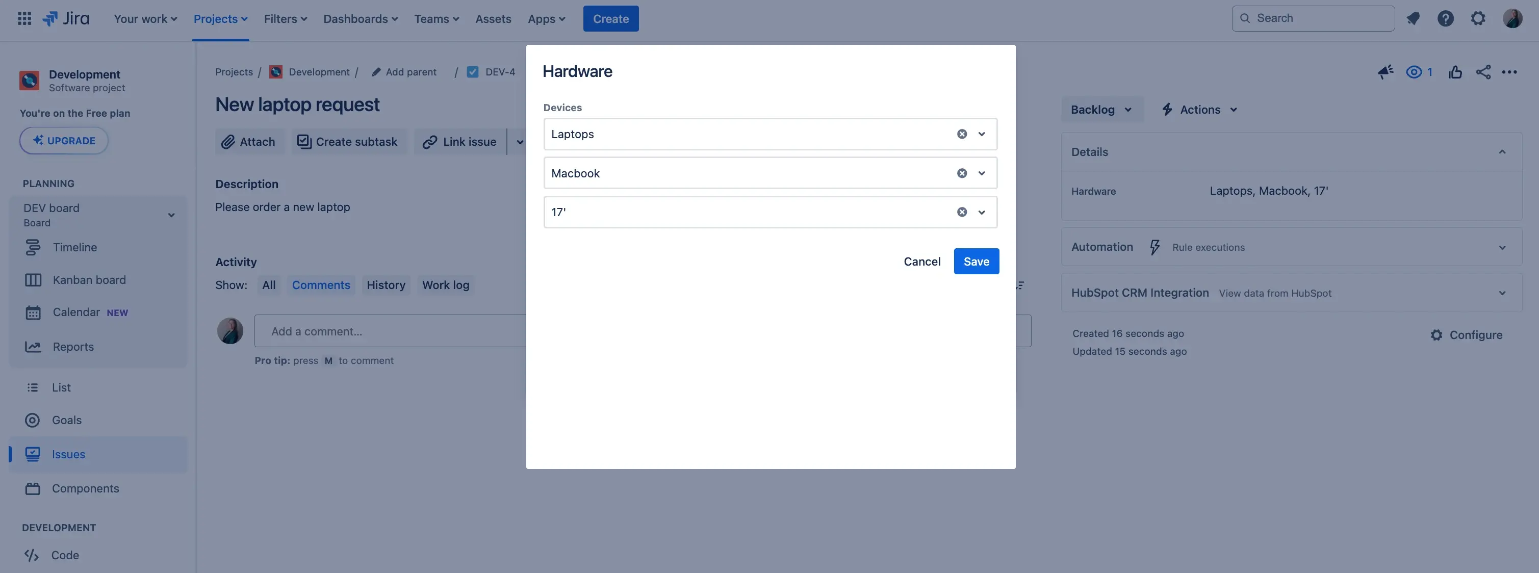 multilevel-field-create-issue