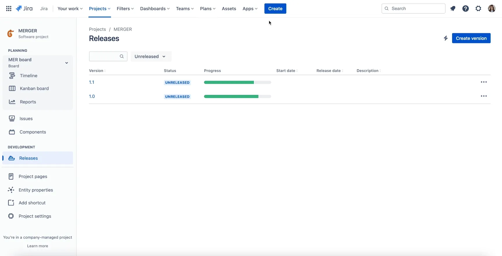 Apply template on new issue