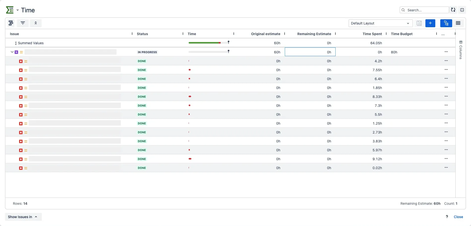 Bug tracking with DVE