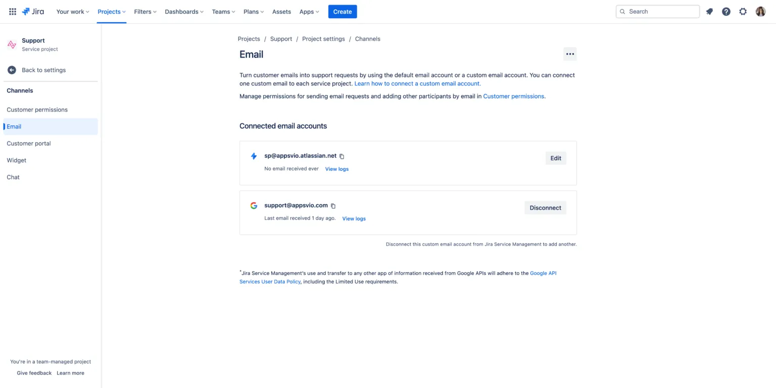 Email Support