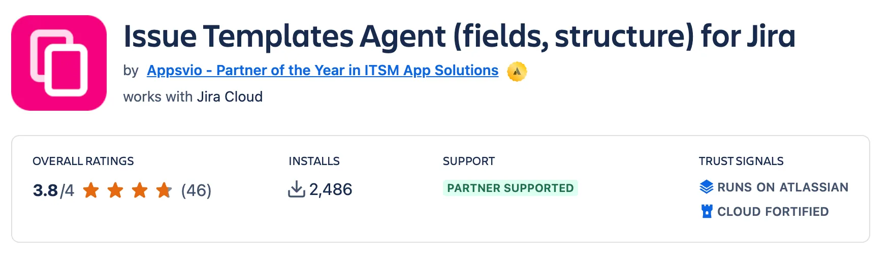 Issue Templates Agent on Marketplace