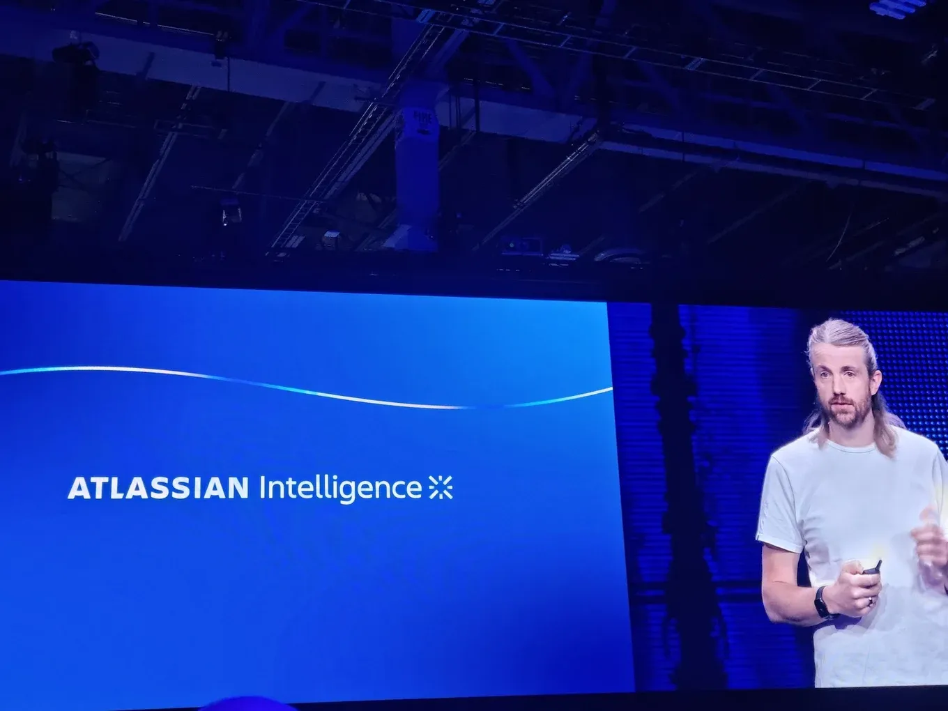 Mike Cannon-Brookes presents Atlassian Intelligence