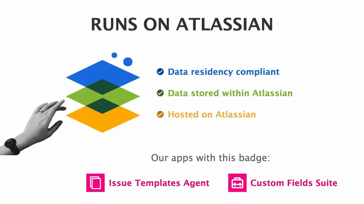 Runs on Atlassian for Appsvio Apps