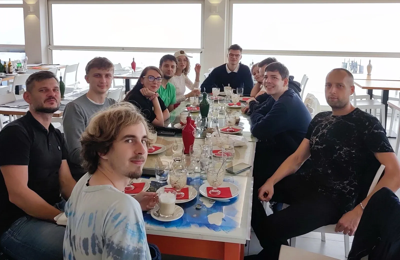 Dinner Together at the Restaurant